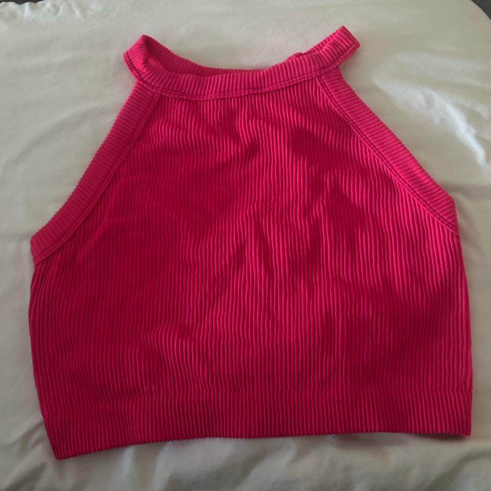 Hot pink aerie tank